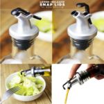 ⁦طقم زجاجات للزيت والخل والصوصات والعسل قطعتين من الزجاج 500 ملي⁩ - الصورة ⁦6⁩