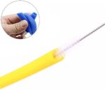 ⁦طقم شاليموه سيليكون 6 قطع بأشكال وألوان مختلفة قابل لإعادة الأستخدام مع فرشة لسهولة التنظيف⁩ - الصورة ⁦6⁩