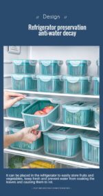 ⁦طقم علب ثلاجة لحفظ الطعام بغطاء محكم الغلق 5 قطع أحجام مختلفة⁩ - الصورة ⁦4⁩