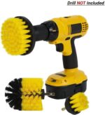 ⁦طقم فرش تثبت علي الشنيور 3 قطع لتنظيف الاحواض والاسطح والسيارات متعدد الاستخدام⁩ - الصورة ⁦7⁩