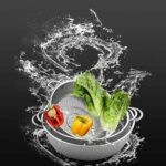 ⁦طقم مصفي استانلس 3 قطع بيد لغسل الخضروات والفواكه⁩ - الصورة ⁦9⁩