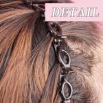 ⁦طوق شعر مع توك صغيرة لتحديد خصل الشعر وعمل الضفاير والراستا واستايلنج بسهولة⁩ - الصورة ⁦5⁩