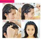 ⁦طوق شعر مع توك صغيرة لتحديد خصل الشعر وعمل الضفاير والراستا واستايلنج بسهولة⁩ - الصورة ⁦7⁩