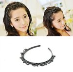 ⁦طوق شعر مع توك صغيرة لتحديد خصل الشعر وعمل الضفاير والراستا واستايلنج بسهولة⁩ - الصورة ⁦8⁩