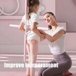 ⁦عصا لتمارين الاستطالة واليوغا وفرد الظهر بشكل صحيح تساعد علي استقامه الظهر وزيادة اللياقة البدنية متعددة الاستخدام⁩ - الصورة ⁦2⁩