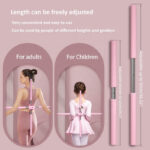 ⁦عصا لتمارين الاستطالة واليوغا وفرد الظهر بشكل صحيح تساعد علي استقامه الظهر وزيادة اللياقة البدنية متعددة الاستخدام⁩ - الصورة ⁦10⁩