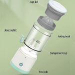 ⁦عصارة فواكه كهربائية للبرتقال والبطيخ والتوت قابلة للشحن بمنفذ يو اس بي محمولة وسهلة الاستخدام⁩ - الصورة ⁦3⁩