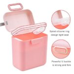 ⁦علبة حفظ وتخزين اللبن البودرة والنيسكافيه والكورن فليكس والكاندي والفواكه المجففة محكمة الغلق⁩ - الصورة ⁦5⁩