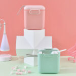 ⁦علبة حفظ وتخزين اللبن البودرة والنيسكافيه والكورن فليكس والكاندي والفواكه المجففة محكمة الغلق⁩ - الصورة ⁦8⁩