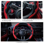 ⁦غطاء دريكسيون قطعتين لمنع التقشير والخدش وراحة ايدك اثناء القيادة⁩ - الصورة ⁦5⁩