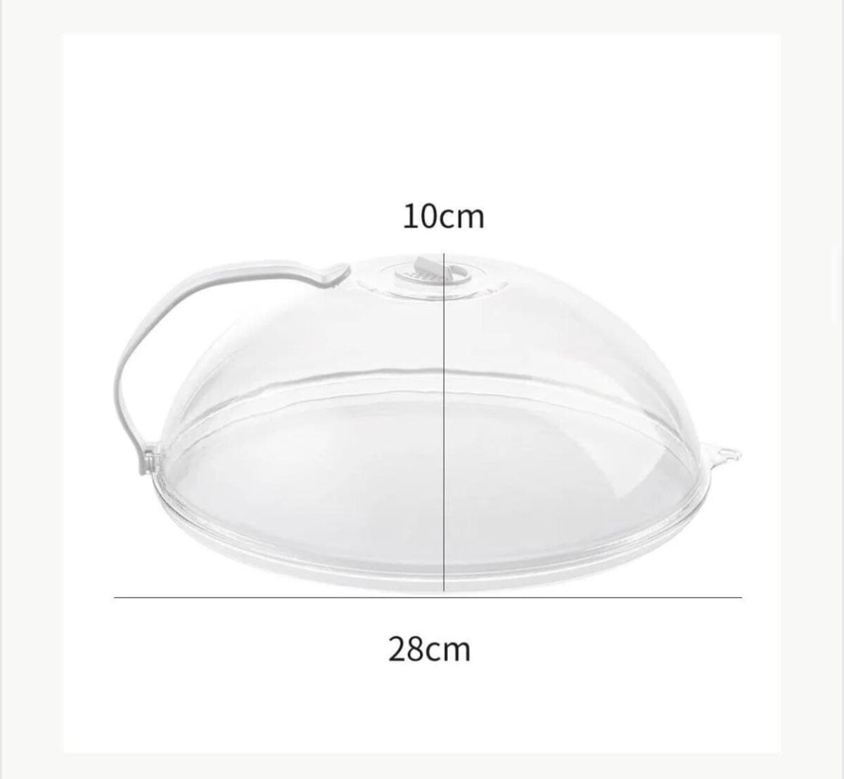 ⁦غطاء طعام الميكرويف بيد لتوزيع الحرارة بالتساوي والحفاظ على الميكرويف من الأتساخ⁩ - الصورة ⁦9⁩