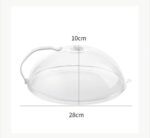 ⁦غطاء طعام الميكرويف بيد لتوزيع الحرارة بالتساوي والحفاظ على الميكرويف من الأتساخ⁩ - الصورة ⁦9⁩