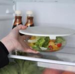 ⁦غطاء طعام سيليكون لحفظ وحماية الطعام من الحشرات قابل للغسيل لإعادة الأستخدام⁩ - الصورة ⁦8⁩