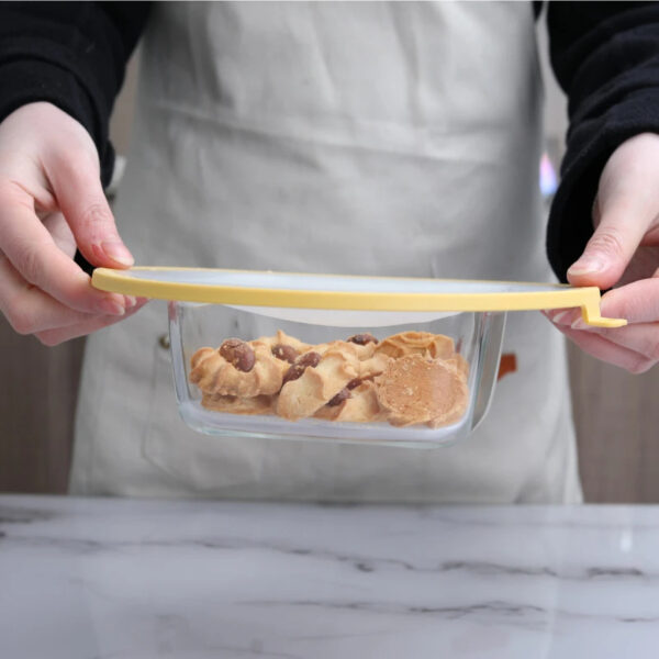 غطاء طعام سيليكون لحفظ وحماية الطعام من الحشرات قابل للغسيل لإعادة الأستخدام