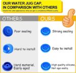 ⁦غطاء قارورة سيليكون لمنع سقوط وتسريب المياه اثناء التركيب⁩ - الصورة ⁦6⁩