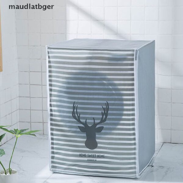 غطاء للغسالة الأتوماتيك الأمامية قابل للغسيل ومقاوم للماء بأشكال مختلفة