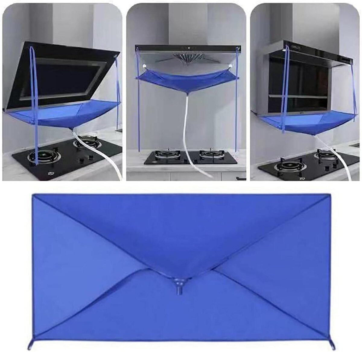 ⁦غطاء وتربروف لغسيل التكييف وشفاط البوتجاز والشبابيك بخرطوم لتصريف المياه سهل التثبيت والغسيل⁩ - الصورة ⁦6⁩