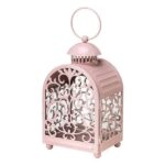 ⁦فانوس بيت ورد زجاج ومعدن بالوان مختلفة للاحتفال برمضان⁩ - الصورة ⁦3⁩