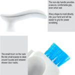 ⁦فرشة 4 في 1 لتنظيف الأرضيات والسجاد والزجاج والالوميتال بجزء ميني لسهولة الوصول للزوايا والحواف الأماكن الضيقة⁩ - الصورة ⁦5⁩