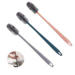 ⁦فرشة تنظيف زجاجات المياه الطويلة وببرونة الاطفال من السيليكون المرن⁩ - الصورة ⁦7⁩