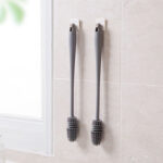 ⁦فرشة تنظيف زجاجات المياه الطويلة وببرونة الاطفال من السيليكون المرن⁩ - الصورة ⁦8⁩