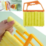 ⁦فرشة تنظيف ميني للشيش وسلك الشبابيك وريش التكييف والاركان والزوايا قابله للفك للتنظيف بيد⁩ - الصورة ⁦4⁩