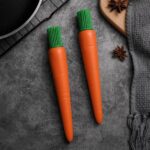 ⁦فرشة زيت وزبدة سيليكون علي شكل جزرة⁩ - الصورة ⁦4⁩