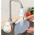 ⁦فلتر حنفية لتنقية المياه من الرواسب والصدأ والكلور يدور 360 درجة⁩ - الصورة ⁦5⁩