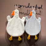 ⁦فوطة تنشيف يد بطة مايكروفيبر ناعم سريع الجفاف للمطبخ بفتحة للتعليق⁩ - الصورة ⁦3⁩