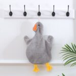 ⁦فوطة تنشيف يد بطة مايكروفيبر ناعم سريع الجفاف للمطبخ بفتحة للتعليق⁩ - الصورة ⁦2⁩