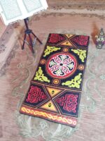 ⁦قاعدة عربي مبطنة باشكال والوان خيامية مختلفة⁩ - الصورة ⁦3⁩