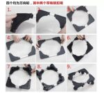 ⁦قاعدة للثلاجة والغسالة والبوتاجاز حجم كبير 80*80 متحركة بعجل متغيرة الاحجام⁩ - الصورة ⁦3⁩