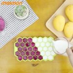 ⁦قالب ثلج سليكون خلية نحل لعمل المشروبات المنعشة مغ غطاء⁩ - الصورة ⁦6⁩