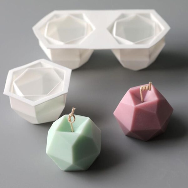 قالب سيليكون لصنع وتشكيل الشموع على شكل خلايا