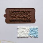 ⁦قالب شوكولاتة سيليكون غير لاصق سهل الغسيل لإعادة الأستخدام⁩ - الصورة ⁦7⁩