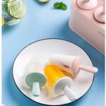 ⁦قالب صنع ايس كريم صحي من الفواكه 4 قطع سيليكون⁩ - الصورة ⁦7⁩