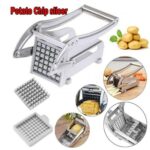 ⁦قطاعة بطاطس يدوية بمقاسين مختلفين استانليس ستيل غير قابل للصدأ⁩ - الصورة ⁦3⁩