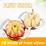 ⁦قطاعة تفاح استانليس ستيل غير قابل للصدأ عملية وسهلة الاستخدام⁩ - الصورة ⁦2⁩