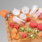 قطاعة فواكة وخضروات بأشكال مختلفة لتقديم طعام بشكل جميل وتزين الحلويات