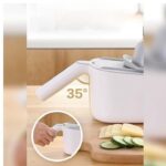 ⁦قطاعة ومبشرة للخضراوات والفواكه والجبن 6 رؤوس مع صفاية وعلبة عملية وسهلة الاستخدام من ايكوكو⁩ - الصورة ⁦9⁩