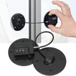 قفل أمان برقم سري لغلق الثلاجة والخزائن والدواليب والأدراج بلزق دبل فيس قوي