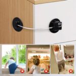 ⁦قفل أمان برقم سري لغلق الثلاجة والخزائن والدواليب والأدراج بلزق دبل فيس قوي⁩ - الصورة ⁦3⁩