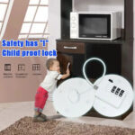 ⁦قفل أمان برقم سري لغلق الثلاجة والخزائن والدواليب والأدراج بلزق دبل فيس قوي⁩ - الصورة ⁦6⁩