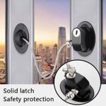 ⁦قفل أمان بمفتاح لغلق الثلاجة والخزائن والدواليب والأدراج بلزق دبل فيس قوي⁩ - الصورة ⁦6⁩