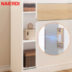 ⁦قفل أمان مغناطيسي للدرف والأبواب والأدراج والشبابيك معدن⁩ - الصورة ⁦6⁩