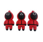 ⁦قلم جاف ازرق بغطاء بلعبة على شكل سكواد جيم عملي ومختلف⁩ - الصورة ⁦6⁩