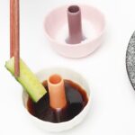 ⁦قمع مع مصفاه للزيوت والسوائل من السيليكون قابل للطي⁩ - الصورة ⁦5⁩