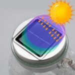 ⁦كرة زجاجية مضيئة بالوان مختلفة تعمل بالطاقة الشمسية لإضاءة وتزيين الحدائق⁩ - الصورة ⁦3⁩