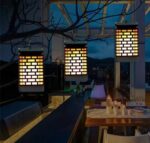 ⁦كشاف ضوء اللهب يعمل بالطاقة الشمسية وتربروف للتعليق او التثبيت علي الارض⁩ - الصورة ⁦5⁩