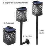 ⁦كشاف ضوء اللهب يعمل بالطاقة الشمسية وتربروف للتعليق او التثبيت علي الارض⁩ - الصورة ⁦10⁩